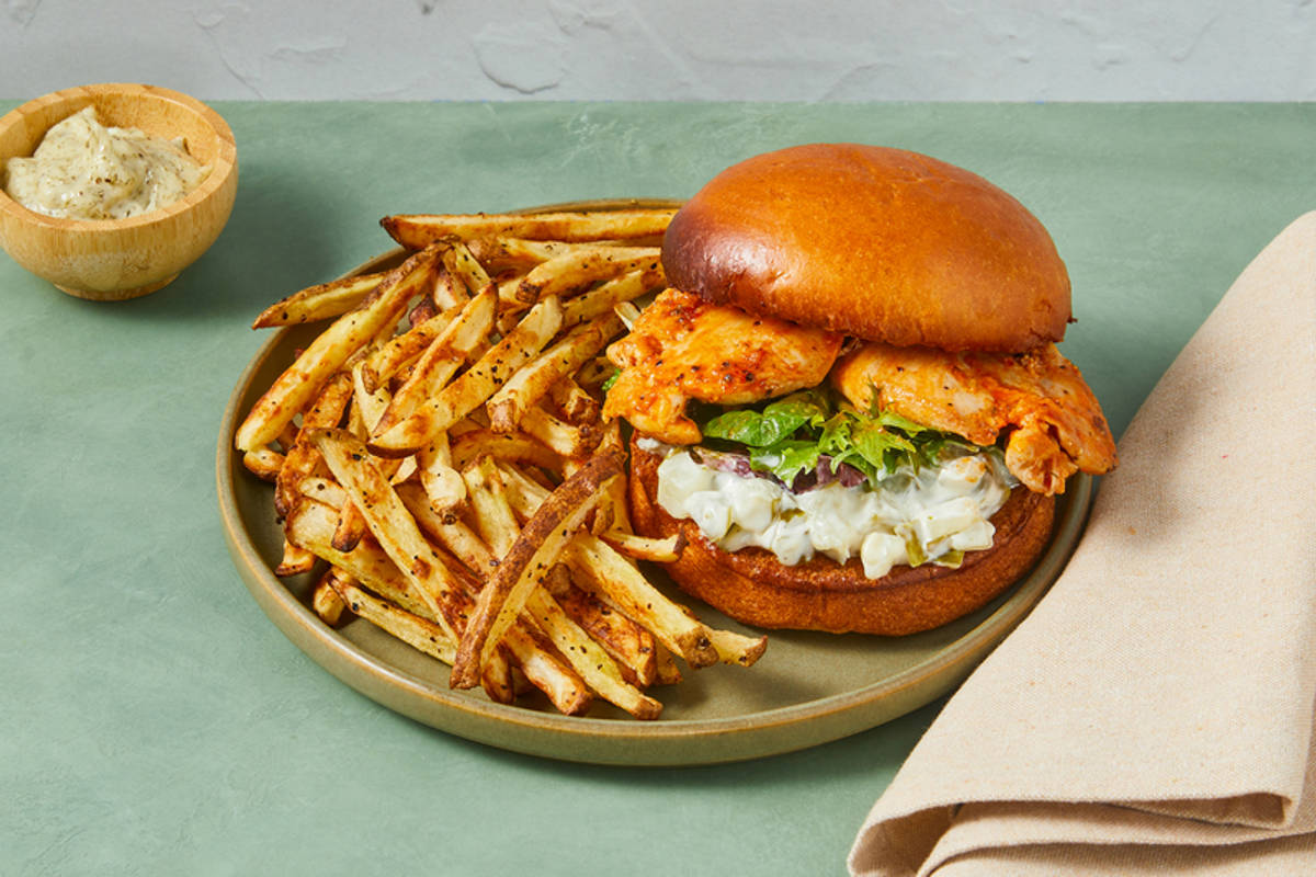 Sandwichs au poulet Buffalo