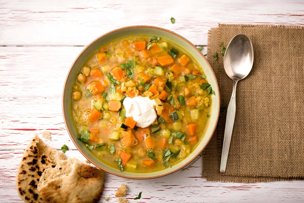 Soul-Warming Indian Spiced Lentil Soup