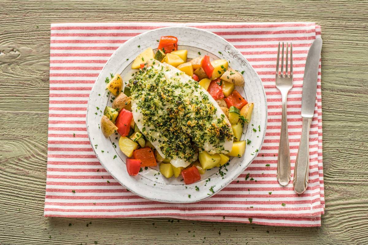 Gremolata Crusted Tilapia