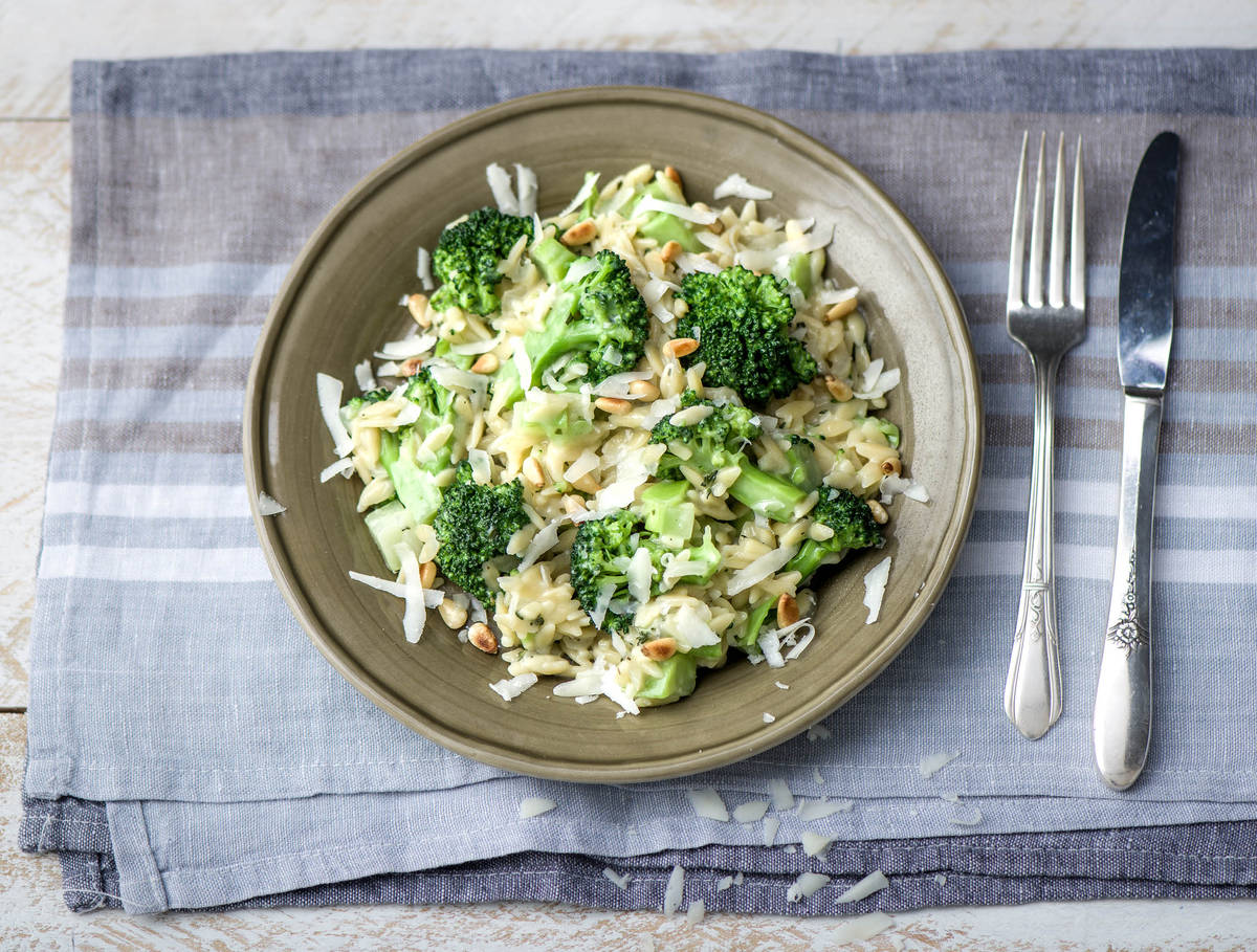 Orzo met broccoli