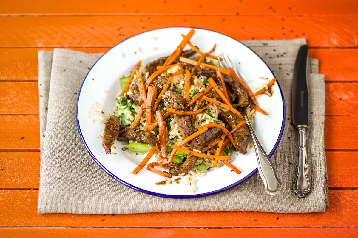 Family Banging Teriyaki Beef