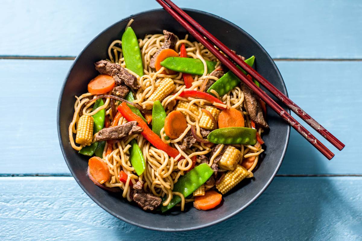 Hoisin Beef Noodles