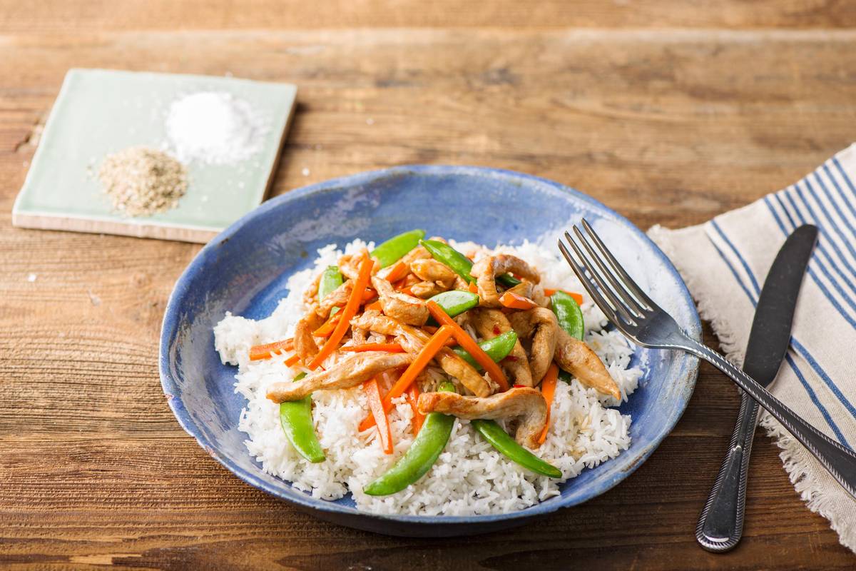 Speedy Family Pork Stir Fry