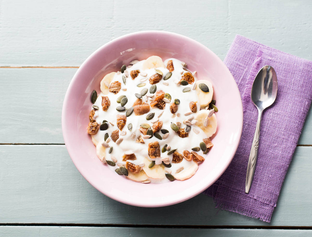 Alpro Mild & Creamy met banaan