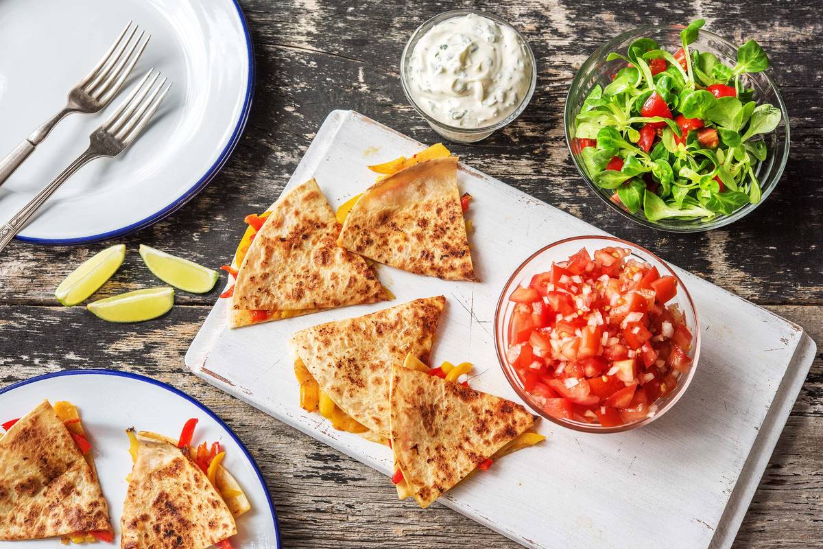 Veggie-Quesadillas