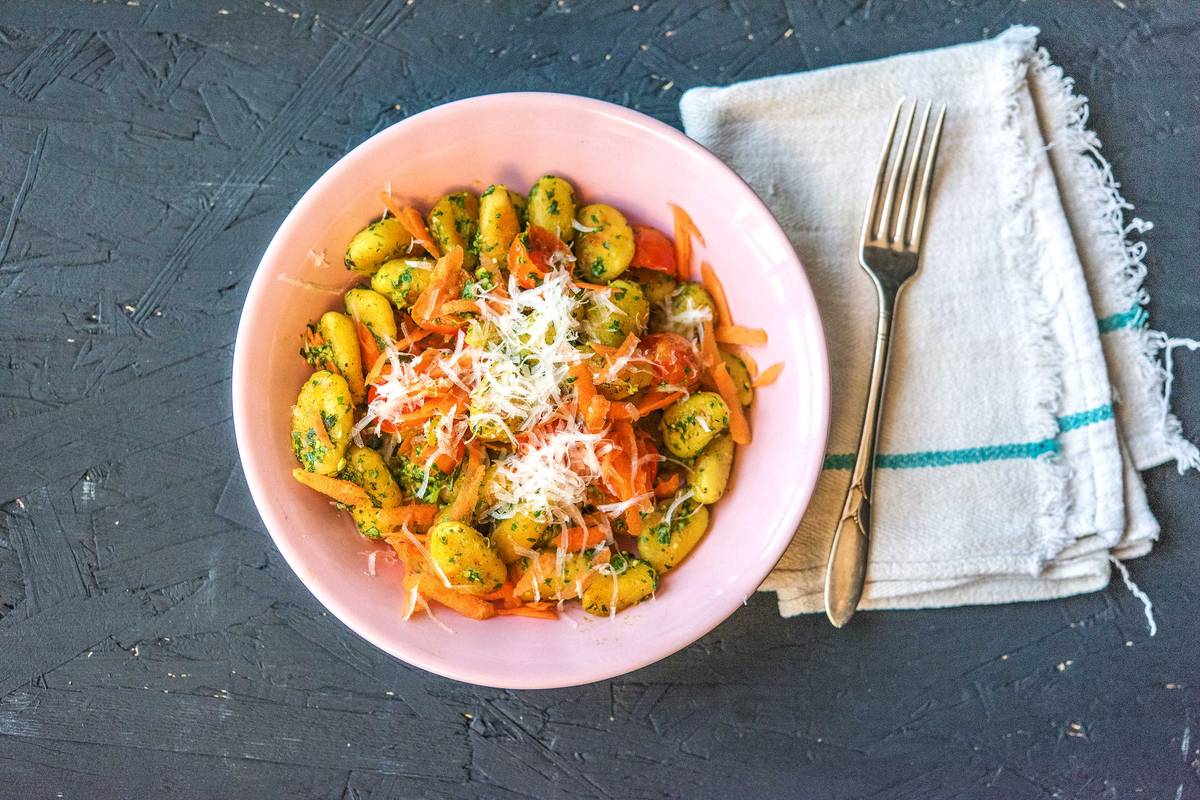 Bärlauch-Gnocchi
