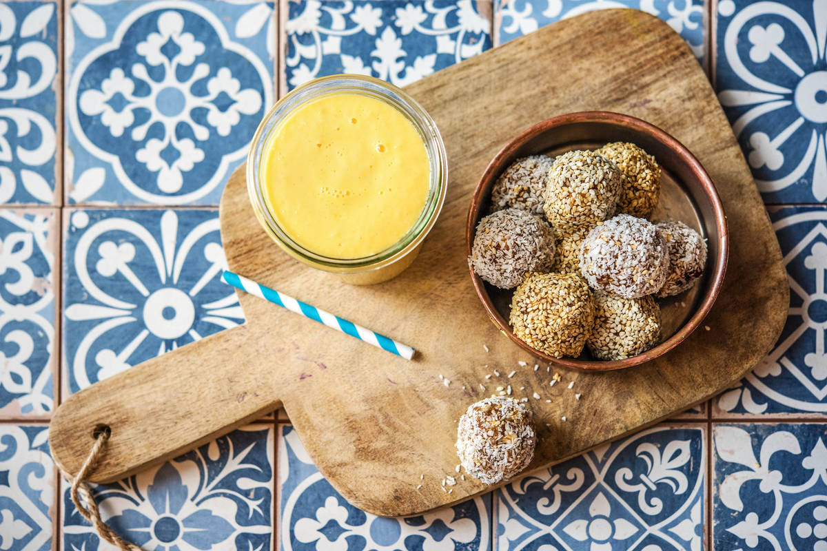 Power-Dattel-Bällchen