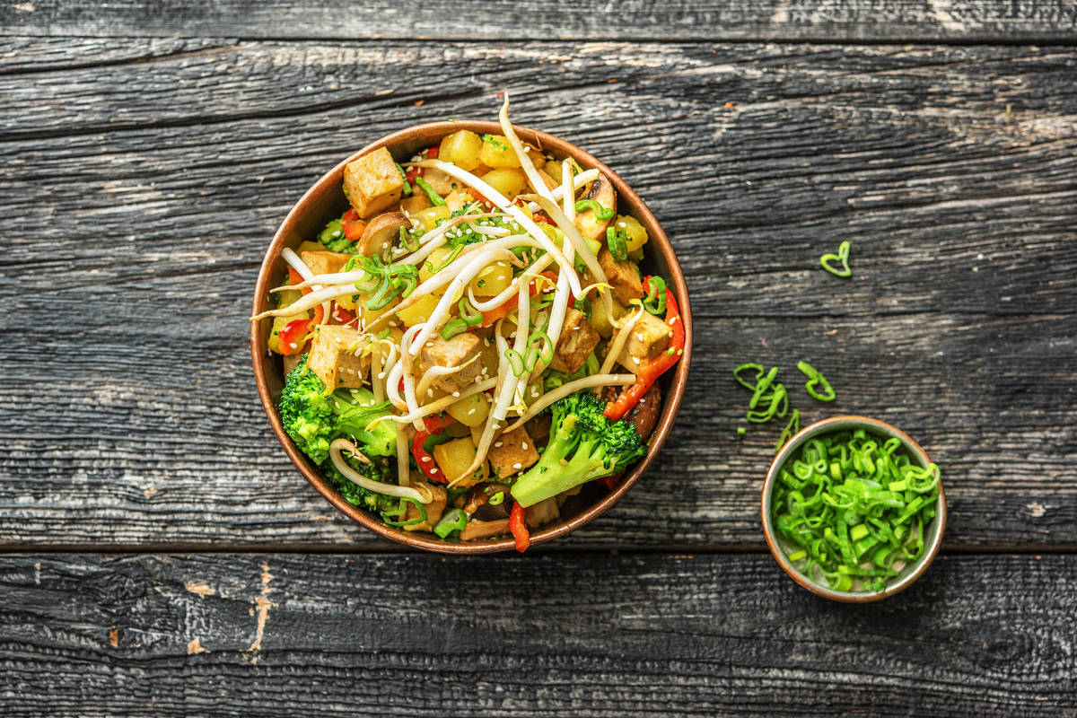 Tofu-Kartoffel-Stir-Fry