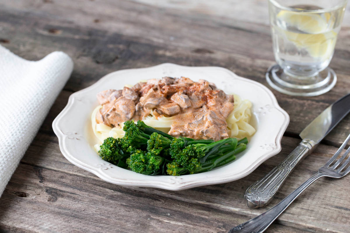 Perfect Mushroom Stroganoff