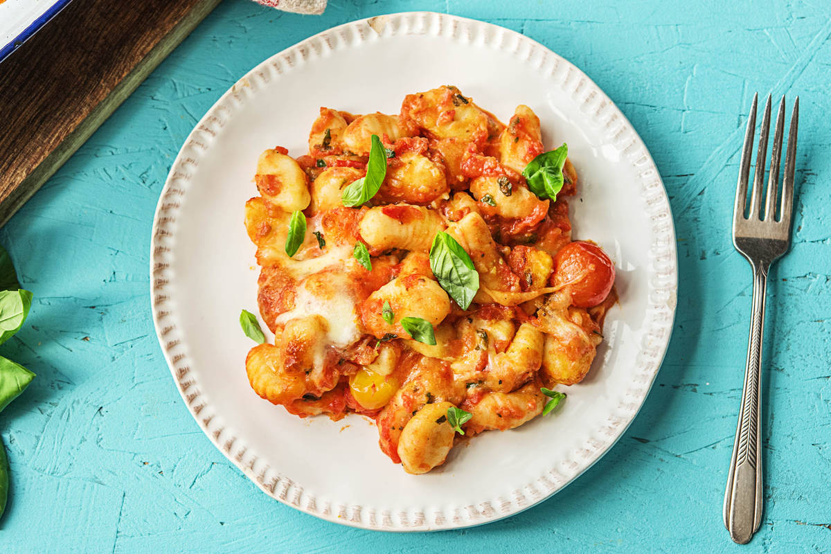 Überbackene Gnocchi