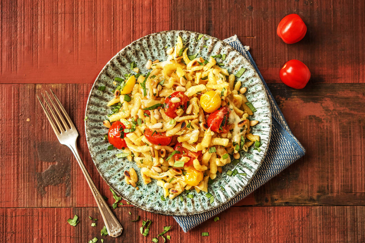 Gebratene Käsespätzle all‘italiana