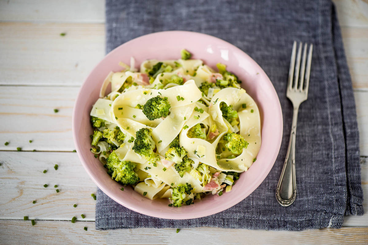 Pappardelle-Gemüse-Bratpfanne