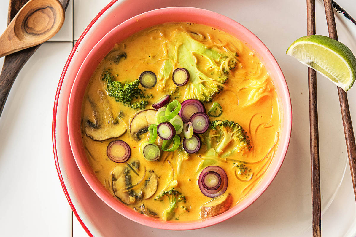 Hello Panang! Curry-Kokos-Suppe