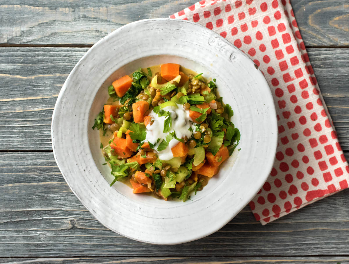 Curry indien aux lentilles classique