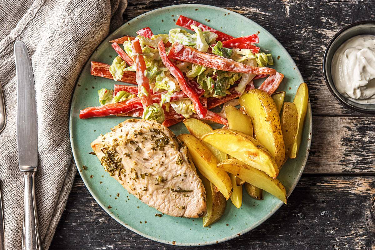 Gebackene Trutenbrust