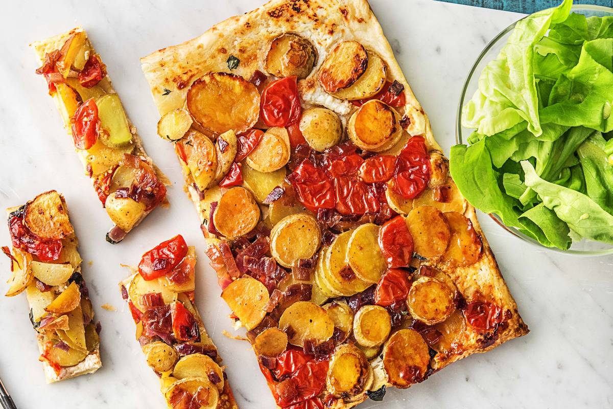 Herzhafte Tarte Tatin