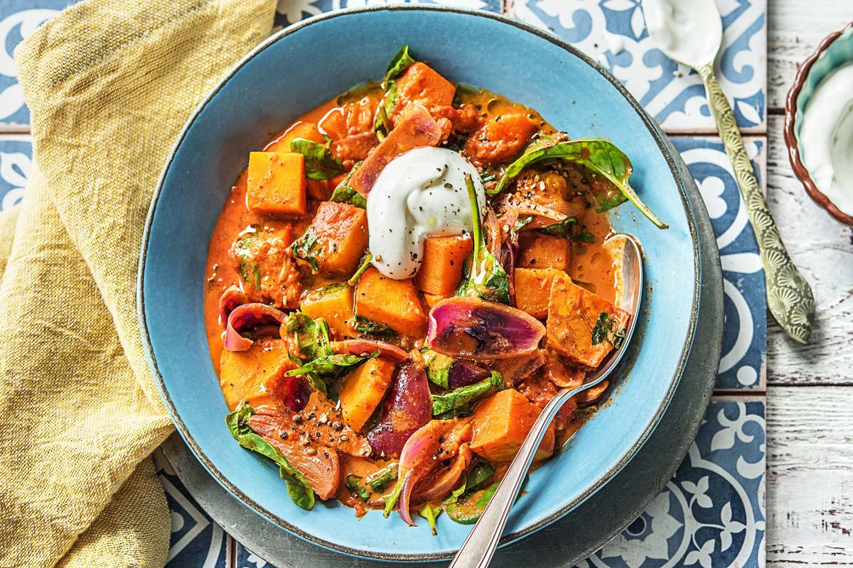 Indisches Kürbiscurry