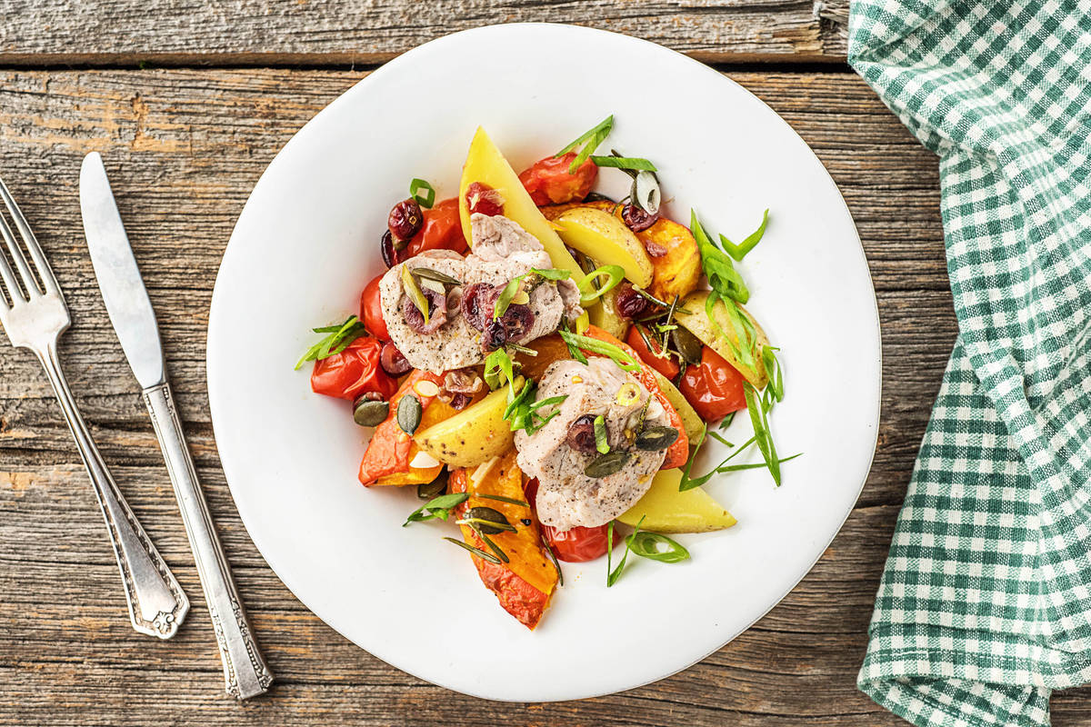 Schweinemedaillons mit Topping