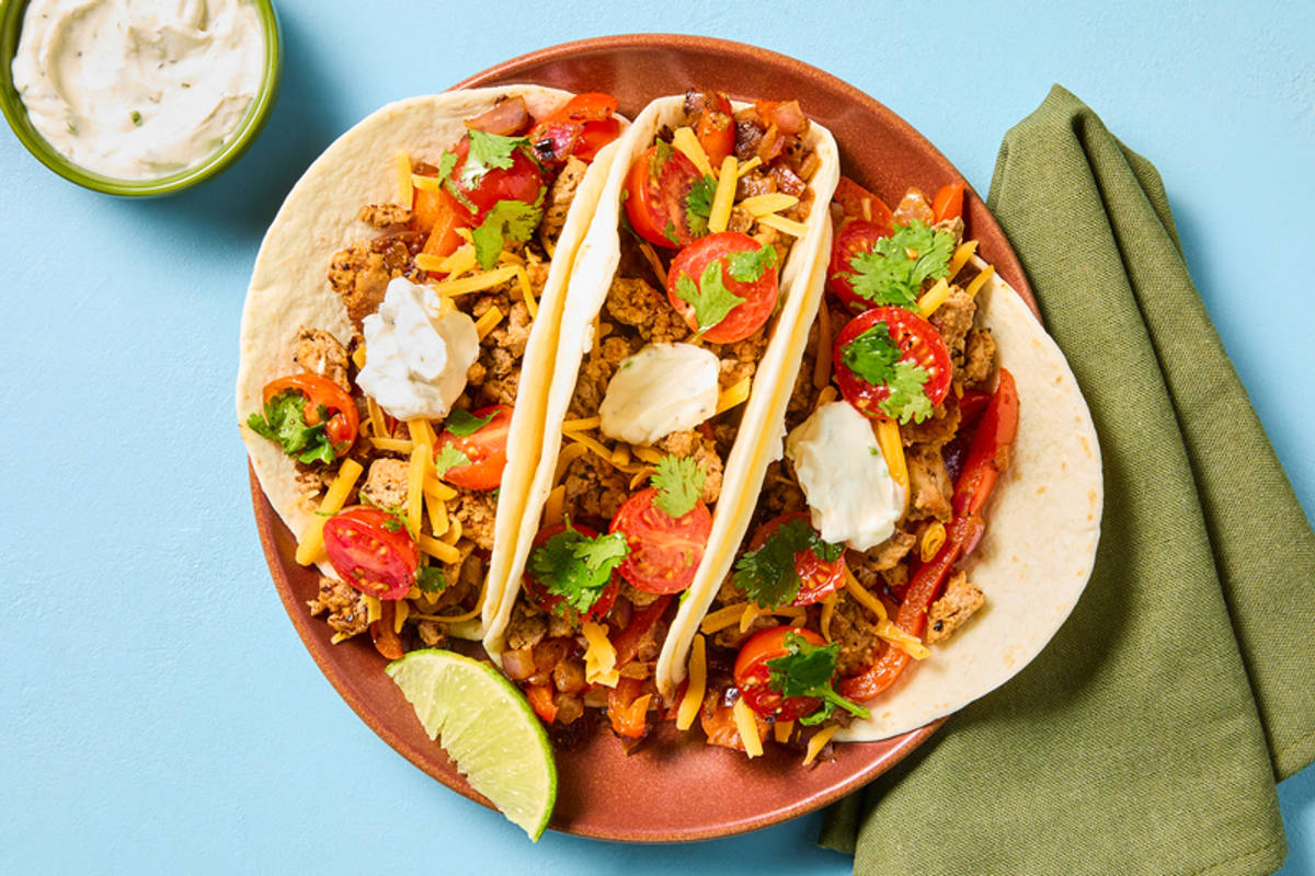 Fajitas de Beyond Meat® style sud-ouest