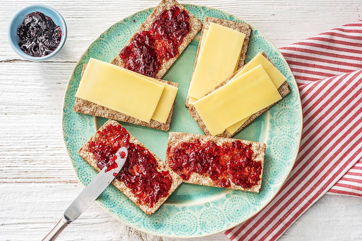 Vezelrijke crackers