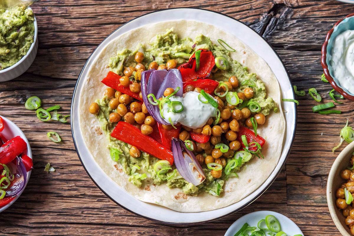 Crispy Chickpea Tacos
