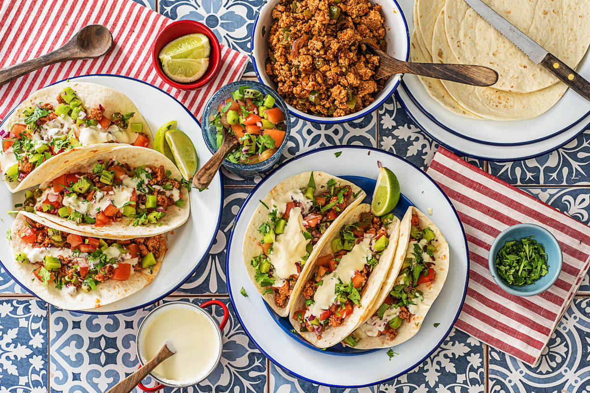 Pork and Poblano Tacos