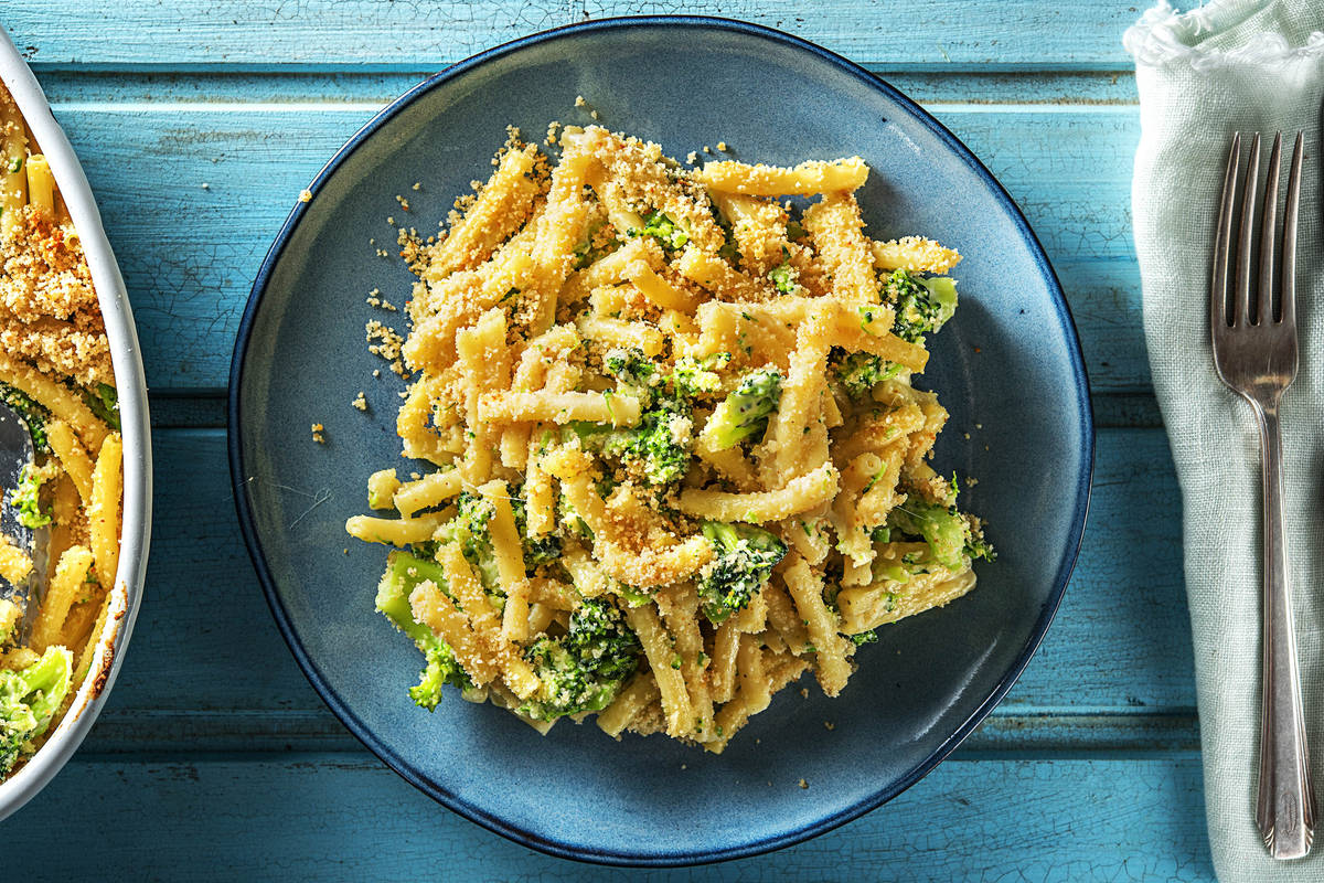 Schnelles Veggie-Mac'n'Cheese