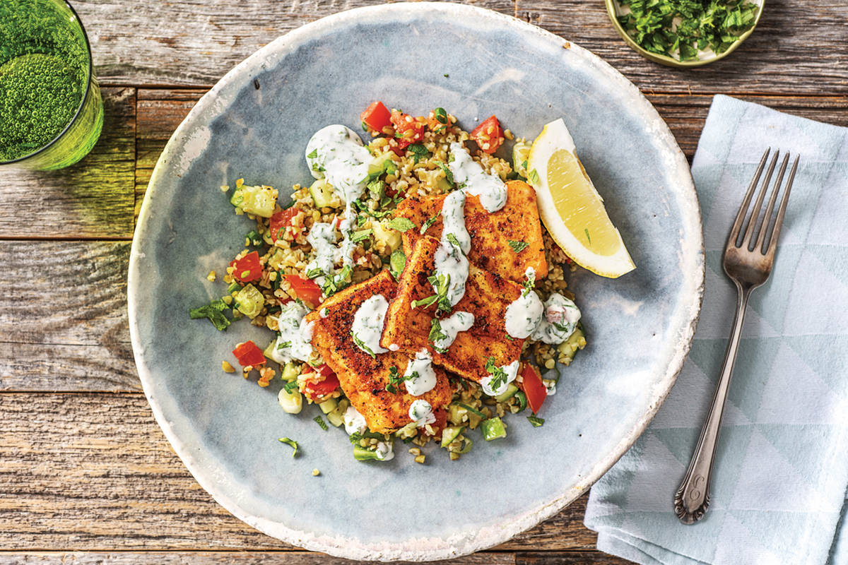(Vegetarian) Moroccan-Style Haloumi