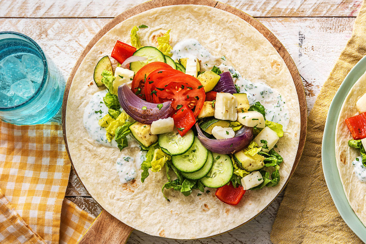 Dürüm Döner mit Halloumi