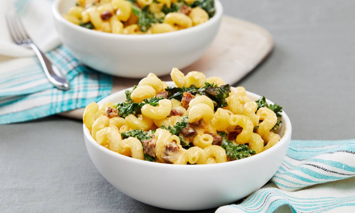 w29-r3 Chorizo Mac 'N' Cheese Recipe HelloFresh