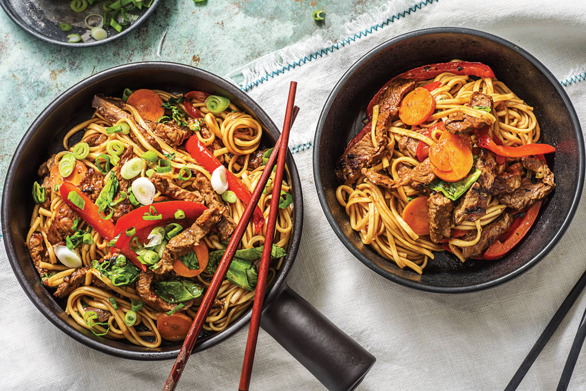 Speedy Sweet Chilli Beef Noodles
