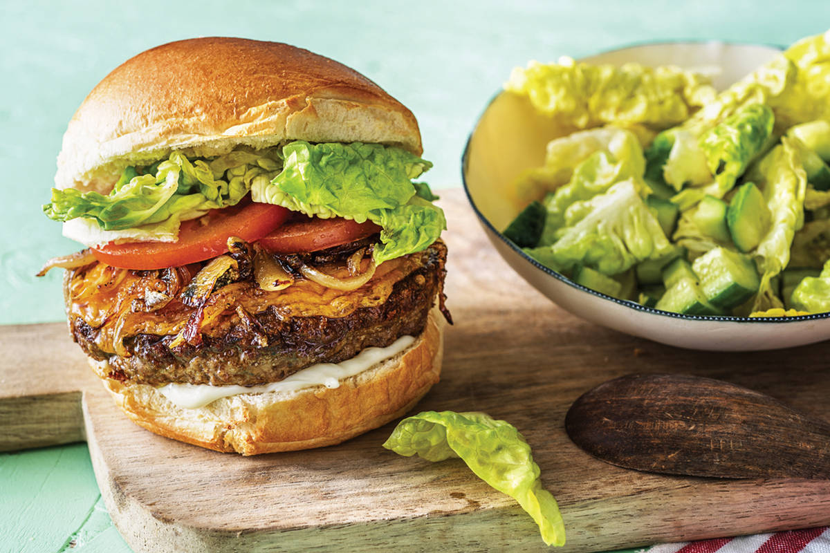 Speedy Italian Beef Burger