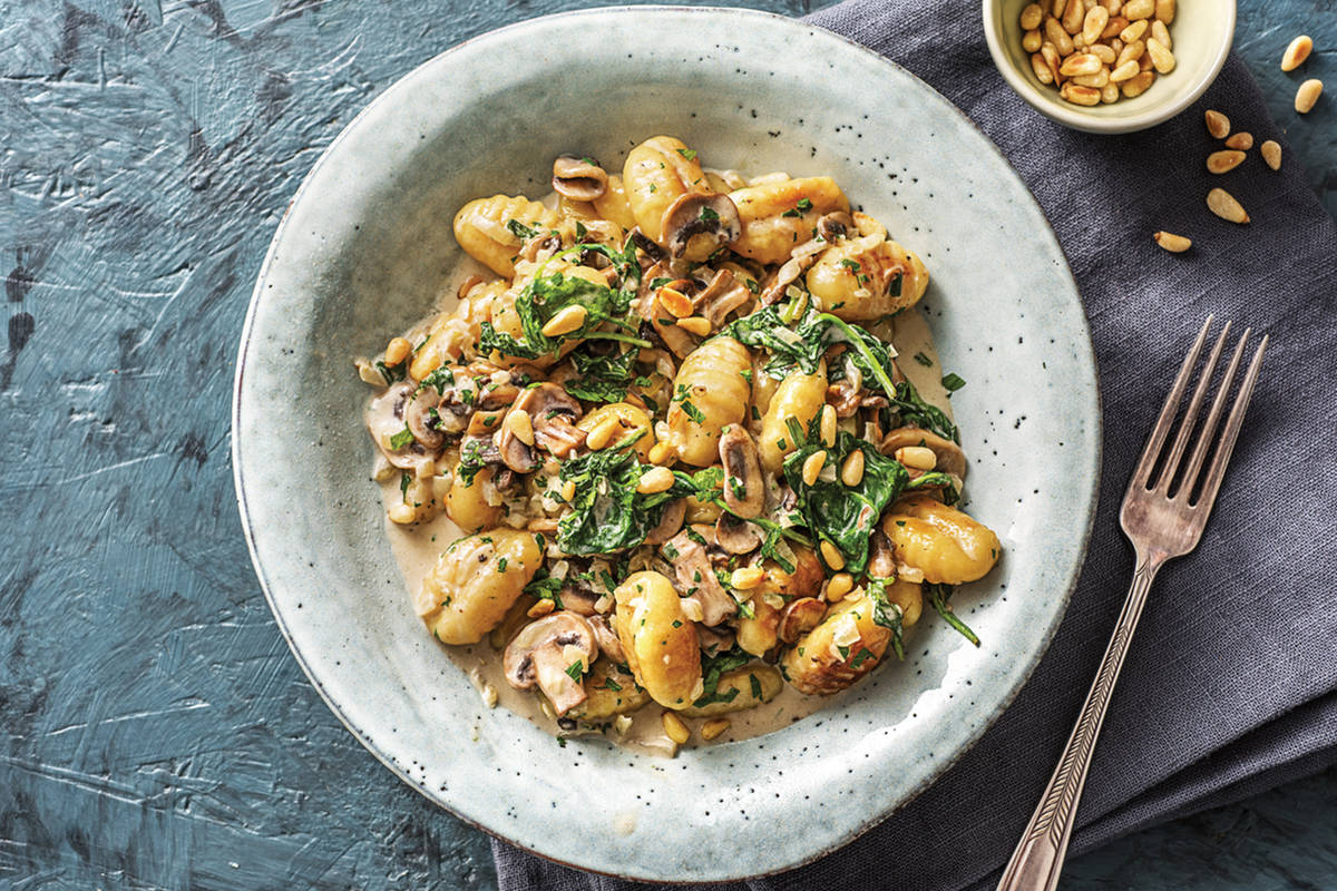 Creamy Mushroom Gnocchi