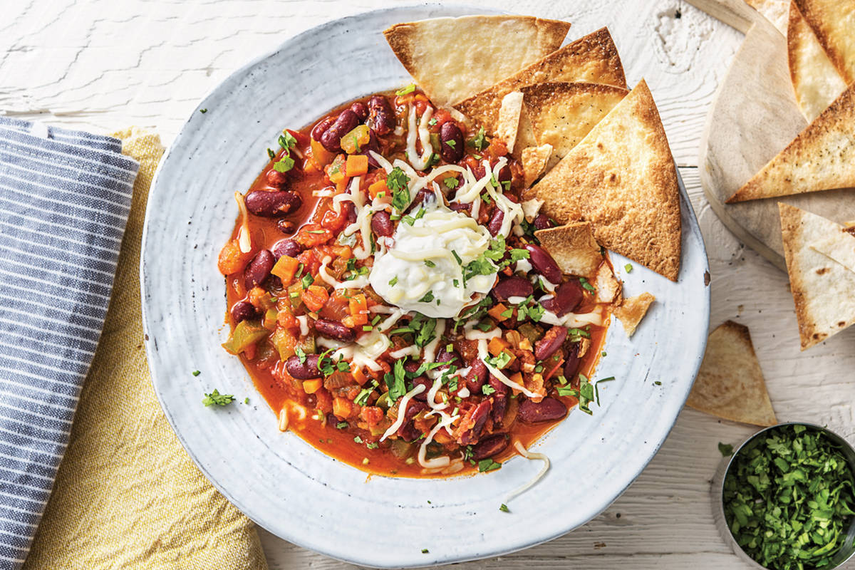 Mexican Bean & Veggie Chilli
