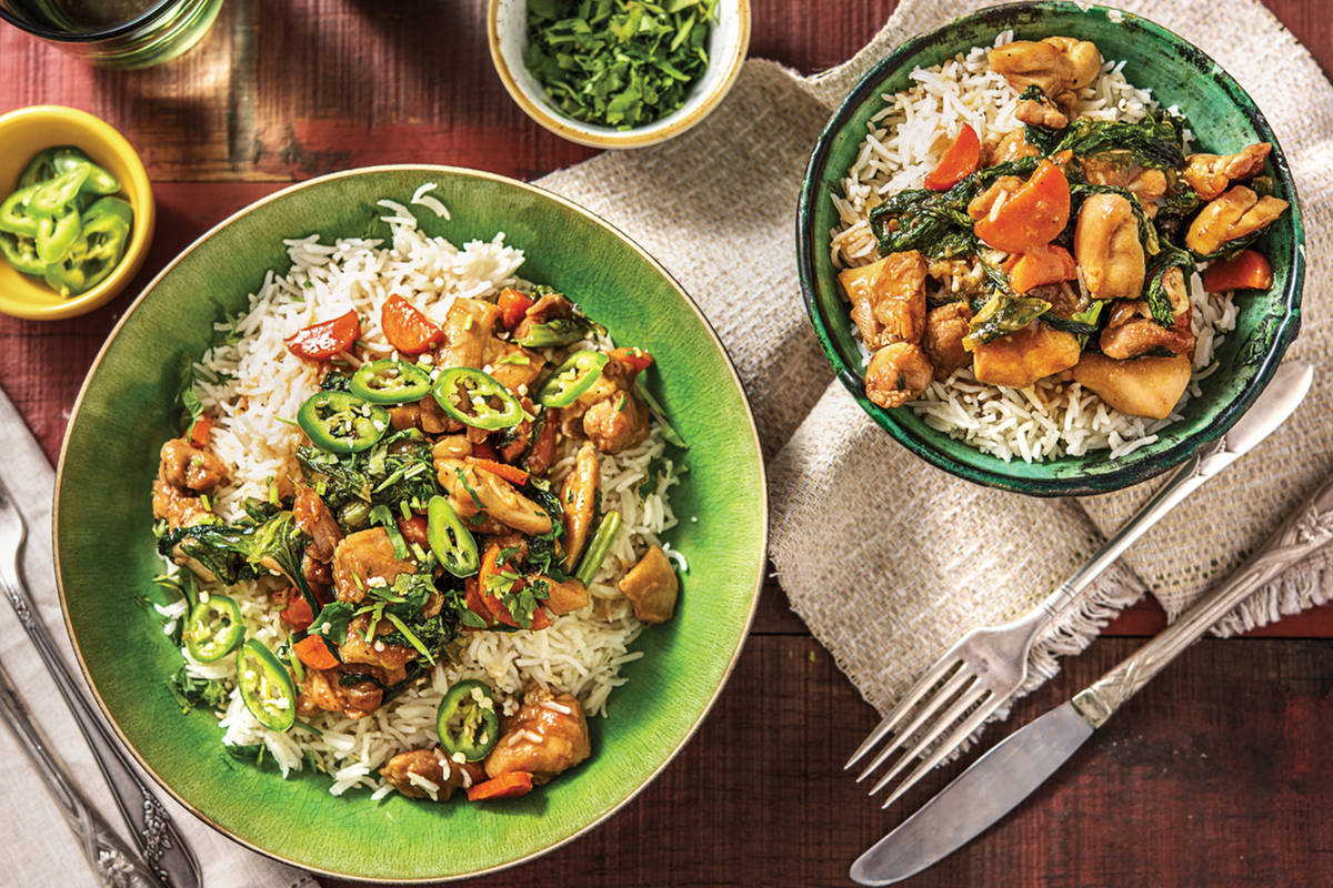 Chinese Hoisin & Orange-Glazed Chicken