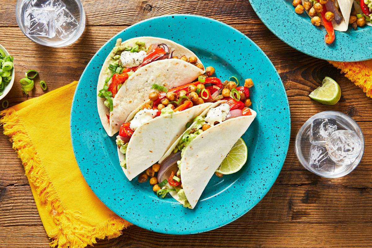 Crispy Chickpea Tacos