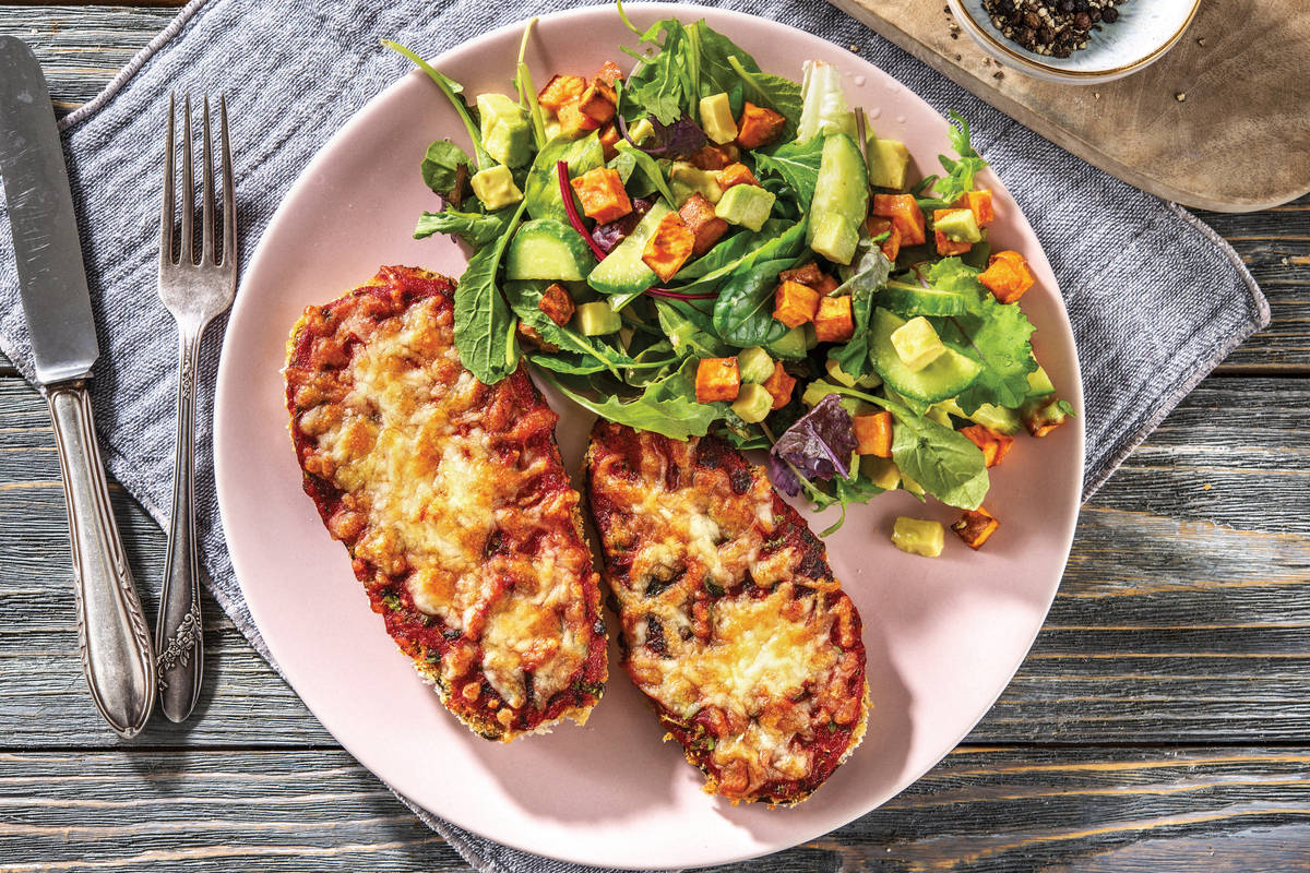 Cheat's Eggplant Parmigiana