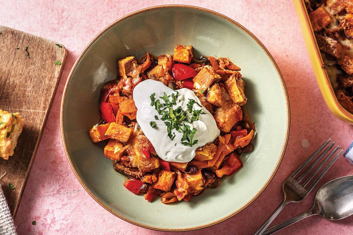 Mexican Bean Chilli Bake