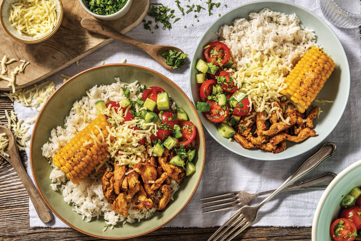 Mexican Chicken & Garlic Rice