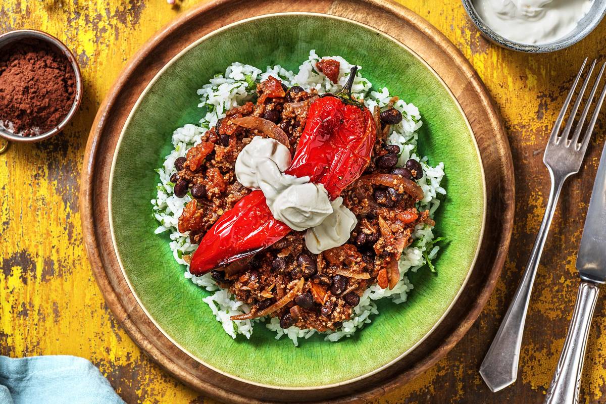 Hello Mole! Feuriges Chili con Carne