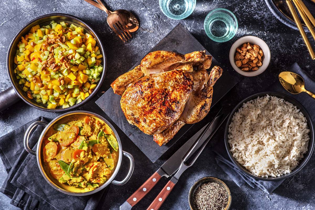 Thai-Curry-Brathähnchen