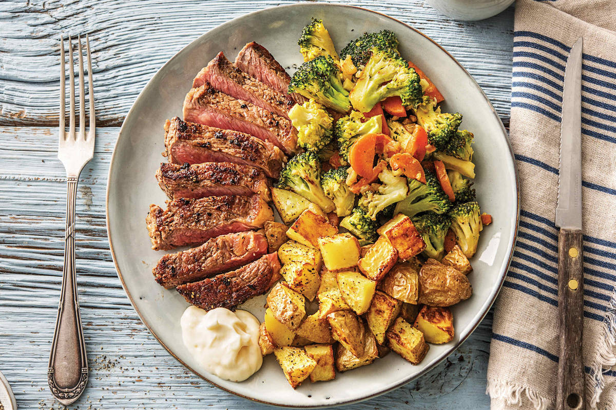 Seared Lemon-Pepper Beef 