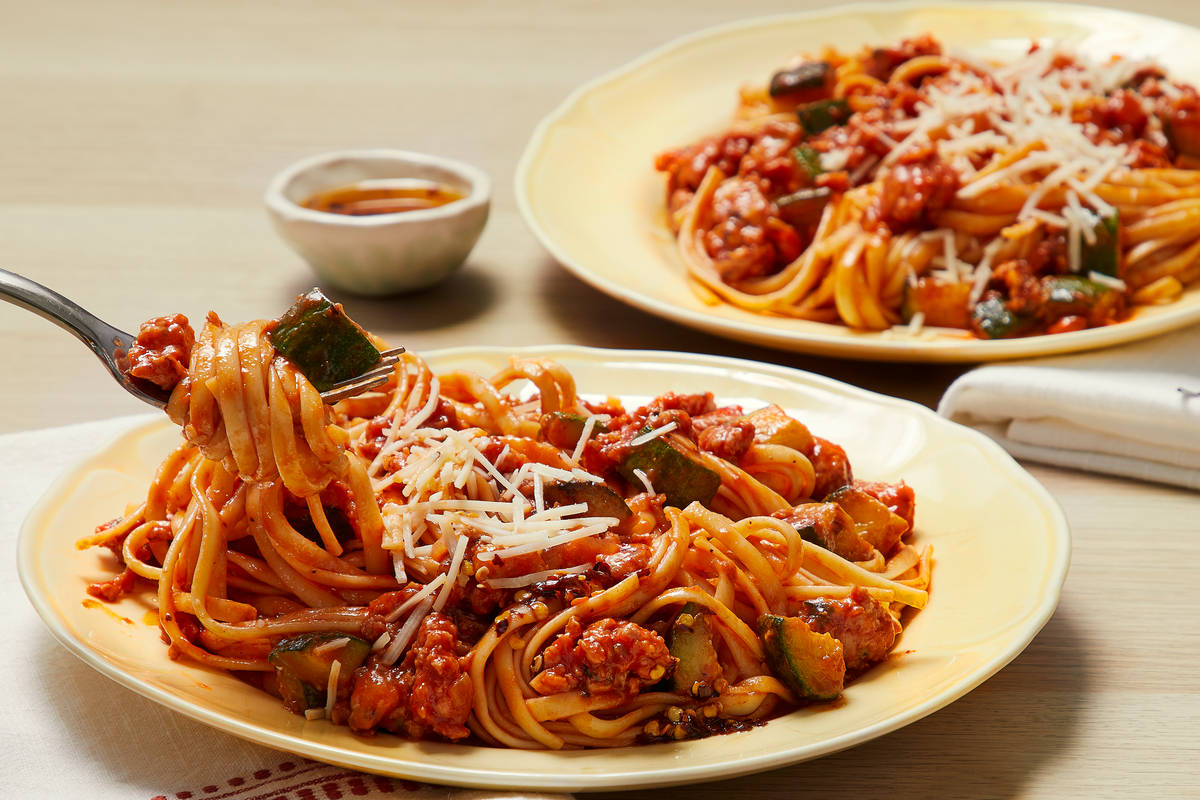 Chicken Sausage Linguine