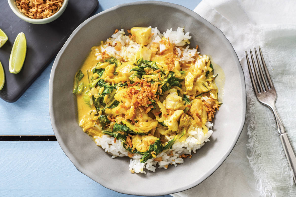 Thai Yellow Fish Curry