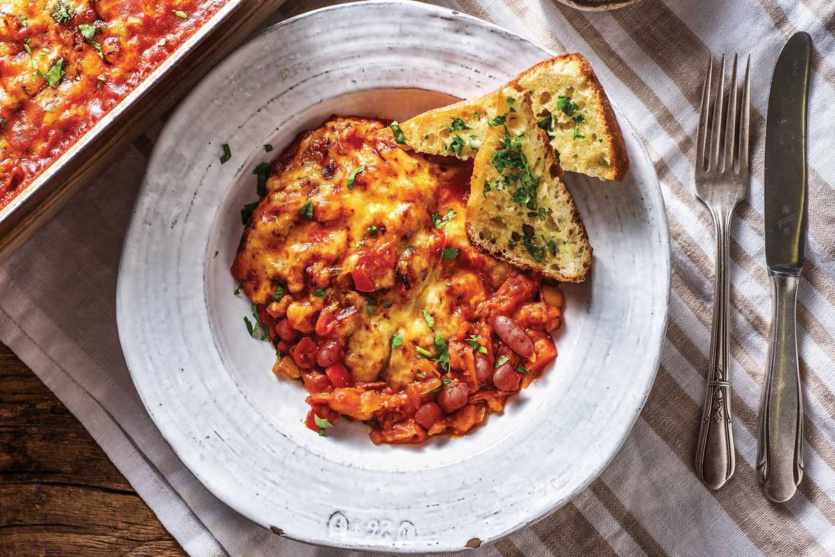 Cheesy BBQ Baked Beans 