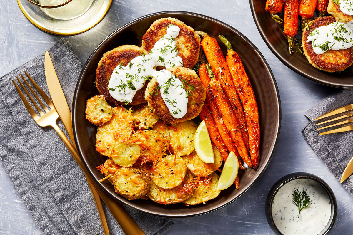 Lemon Dill Crab Cakes