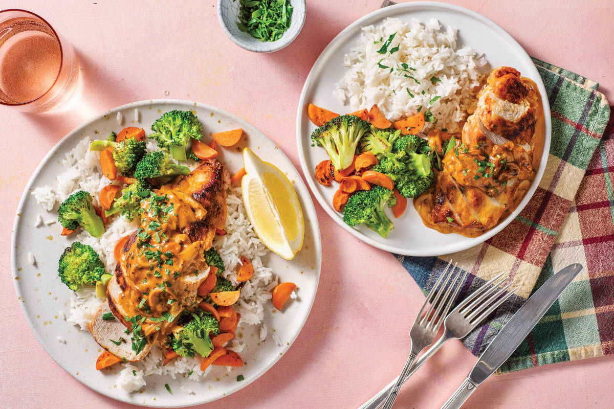 Sweet Paprika Chicken & Rice