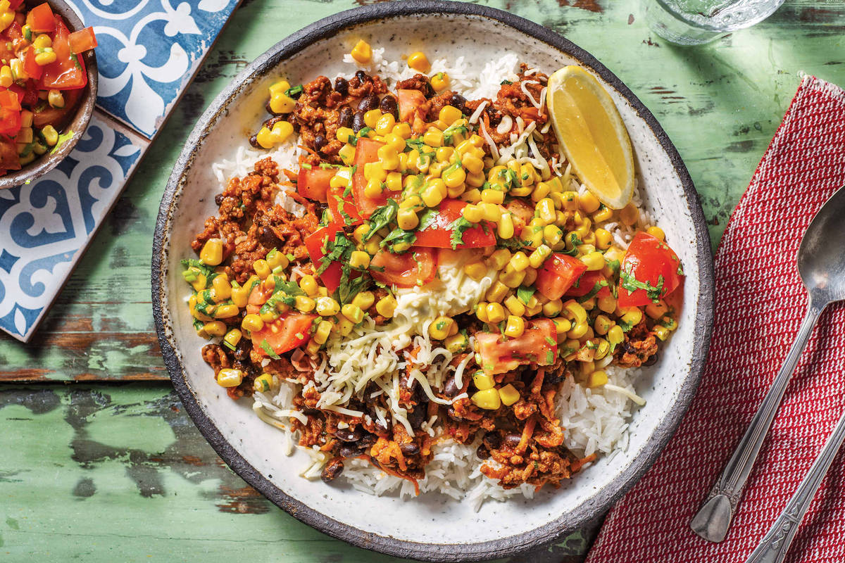 Mexican Beef and Black Bean Chilli 
