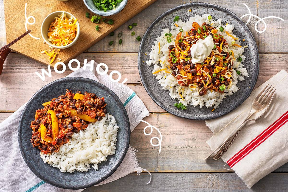 Mildes Chili con Carne