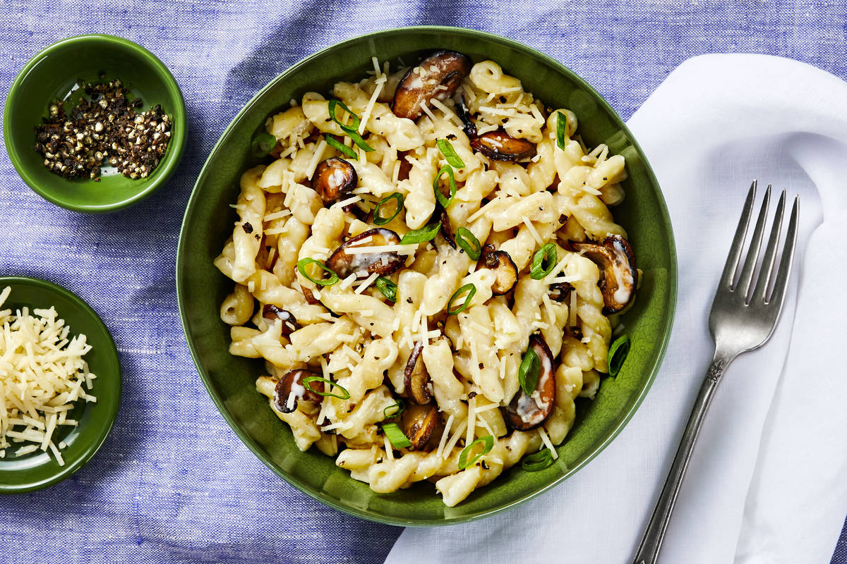 Creamy Dreamy Mushroom Gemelli